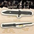 Bayonet-knife on AK 64
